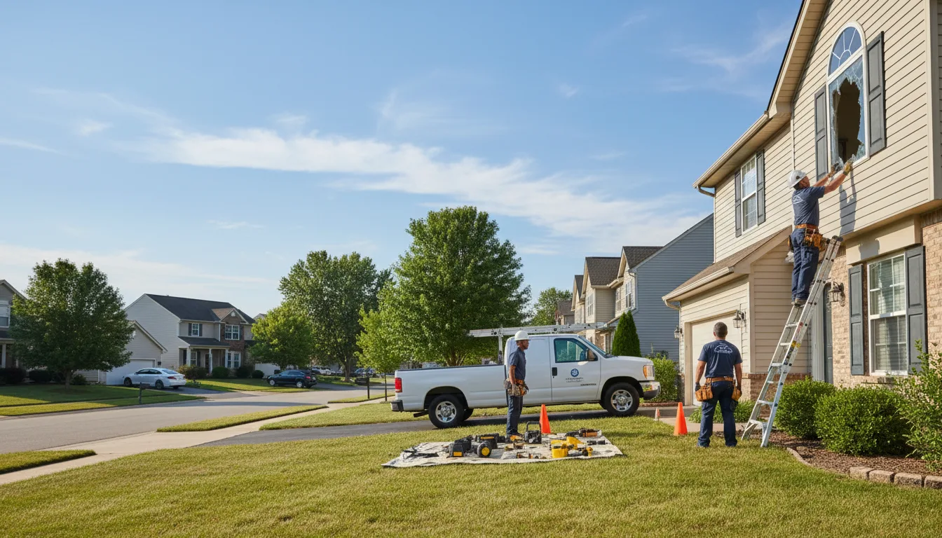 Expert window installer providing residential service in Hazel, KY